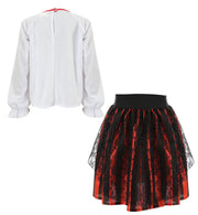 narrenwelt Kostüm Piratin Jenny Mädchen  128+140