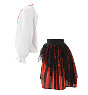 narrenwelt Kostüm Piratin Jenny Mädchen  128+140