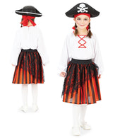 narrenwelt Kostüm Piratin Jenny Mädchen  128+140