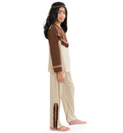 narrenwelt Kostüm Indianer Anando Western 2tlg Anzug 140-164