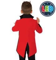 narrenwelt Kostüm LED Jacke Teufel leuchtend Halloween 116-140