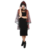 narrenwelt Kostüm Cape Mystic Damen Halloween Fasching  Event  Einheitsgröße