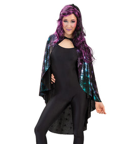 narrenwelt Kostüm Spinnencape – Geheimnisvolle Eleganz mit gruseligem Flair Damen Motto Party Event Fasching Karneval