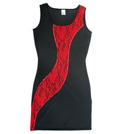 narrenwelt Kostüm Kleid Gala Fasching Party Trägerkleid Halloween  Damenkostüm Fasching Karneval