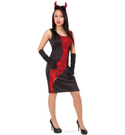 narrenwelt Kostüm Kleid Gala Fasching Party Trägerkleid Halloween  Damenkostüm Fasching Karneval