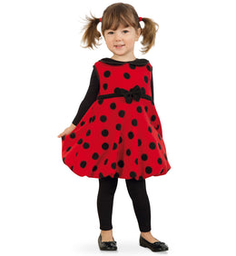 narrenwelt Kostüm Kleid Mariele Marienkäfer Kinder Karneval Fasching  116-140