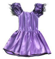 narrenwelt Kostüm Hexlein Hexe Halloween Kleid llila Kleinkind  Mädchen 98 + 104