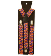 narrenwelt Hosenträger Kürbis Halloween  Fasching Karneval Accessoire