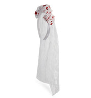narrenwelt Haarreif Blutige Braut Schaurig-schöner LookHalloween Kostüm Accessoires Zombie dia de los Muertos Geisterstunde Cosplay