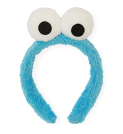 narrenwelt Haarreif Monster Plüschmonster Keksmonster mit Riesenaugen 2 Farben rot oder blau Party Event