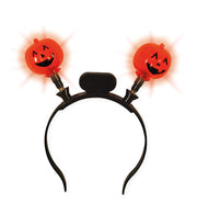 narrenwelt Haarreif Kürbis blinkend Wabbles orange Kürbisgesicht Halloween Motto Party  Event Accessoire