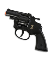 narrenwelt Revolver Pistole Olly 8-Schuss 12 cm Western Cowboy Spielzeug Kinder Fasching