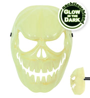narrenwelt Horrormaske Kürbis nachtleuchtend Glow in the Dark für Halloween Party Event