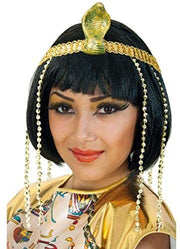 narrenwelt Cleopatra Stirnband Kopfschmuck Ägypten Stirnreif Haarschmuck Cleo