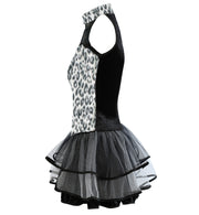 narrenwelt Damen Kostüm Pretty Leo-Kleid mit Minirock Gr. 40