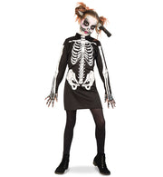 narrenwelt Zombie Girl 1tlg Kleid PB 1568 Halloween Mädchen Kostüm Fasching Gr. 128