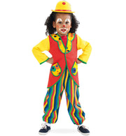 narrenwelt Clown Anzug Clowni Clownkostüm Baby Kleinkind Kinder - Kostüm Gr 92 - 116