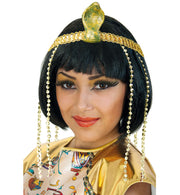 narrenwelt Cleopatra Stirnband Kopfschmuck Ägypten Stirnreif Haarschmuck Cleo