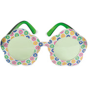 narrenwelt Brille Hippie Flower Power Retro - Look Accessoires