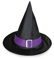 narrenwelt Hexenhut klein  Halloween Kinder Hexen Hut  Größe 56 lila