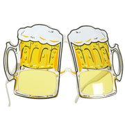 narrenwelt Brille Bier Brille Biergläser Bierbrille Bayern Gaudi Fest im Oktober