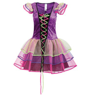 narrenwelt Kostüm Hexe Viola Damen Hexenlady Funkyhexe Damenkostüm  Halloween Gr. 34 - 40