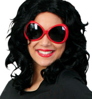 narrenwelt Brille Marienkäfer rot Sonnenbrille Käfer Tier Fasching Kostüm Accessoires