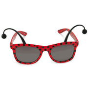 narrenwelt Brille Marienkäfer rot mit Fühlern Sonnenbrille Käfer Tier Fasching Kostüm Accessoires