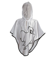 narrenwelt Kostüm Kleiner Geist weißer Umhang Überwurf Cape Halloween: