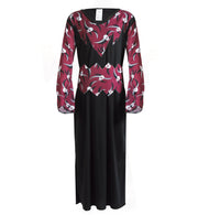 narrenwelt Kostüm Hexe Halloween Kleid lang mit Gürtel  Mädchen Kostüm 128 - 140