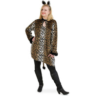 narrenwelt Kostüm Big-Shirt Leo / Miezekatze Gr. 54