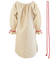 narrenwelt Kostüm Voodoo Doll Damen Kleid mit Kordel Halloween Fasching