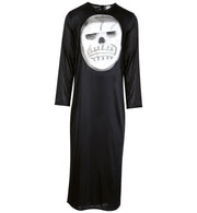 narrenwelt Kostüm Big Skull Halloweenkostüm 1-tlg. mit Hutmaske 
 Einheitsgröße Unisex Mottyparty