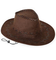narrenwelt Cowboy Hut Cowboyhut braun ca. 58 cm Erwachsene