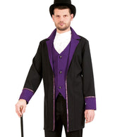 narrenwelt Kostüm Vampir Jacke GRAF Vlad  Gr. L + XL Halloween Dracula Vampirjacke Motto Party