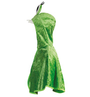 narrenwelt Kostüm Monstercape Cape Monster Halloween grün mit Kapuze Babykostüm Gr. 98 + 104