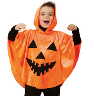 narrenwelt Cape Kuerbis, 1-tlg. mit Kapuze Halloween Baby