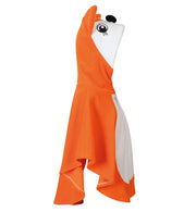 narrenwelt Kostüm Kostüm Cape Fuchs - Hellbraun mit Kapuze und niedlichem Gesicht Fasching Karneval 98-116