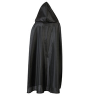 n‍arrenwelt Cape Vicious mit Kapuze - Schwarz mit Schaurigen Details 128 164