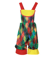 narrenwelt Kostüm Clown Clowni Latzhose Kinderkostüm Größe 92 + 98 Karneval Fasching