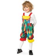 narrenwelt Kostüm Clown Clowni Latzhose Kinderkostüm Größe 92 + 98 Karneval Fasching