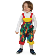 narrenwelt Kostüm Clown Clowni Latzhose Kinderkostüm Größe 92 + 98 Karneval Fasching