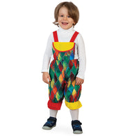 narrenwelt Kostüm Clown Clowni Latzhose Kinderkostüm Größe 92 + 98 Karneval Fasching