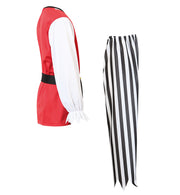 narrenwelt Kostüm Pirat Henry 2tlg.Hose+Oberteil mit Gürtel Kinder Gr. 116-152 Karneval