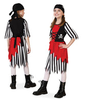 narrenwelt Kostüm Piratin Bonny Mädchen  116-152
