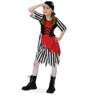 narrenwelt Kostüm Piratin Bonny Mädchen  116-152