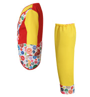 narrenwelt Kostüm Clown Knopfi Kinder Komplettkostüm Anzug 92 - 116