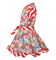 narrenwelt Kostüm Kleid Candy mit Haarreif zuckersüßes Kleid Mädchen 104-128