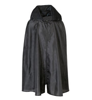 n‍arrenwelt Schwarzes Halloween Cape mit LED-Beleuchtung - Für einen aufregenden Auftritt in der Dunkelheit erhältlich in den Größen: 104/116, 128/140 oder 152/164