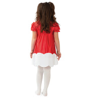 narrenwelt Kostüm Lily Regenbogen Kleid Kinder Fasching 116+128